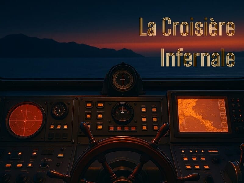 Visuel du scénario d'escape game de La Croisière Infernale