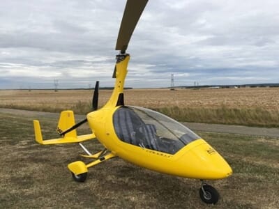 Baptême en ULM Autogire près de Versailles