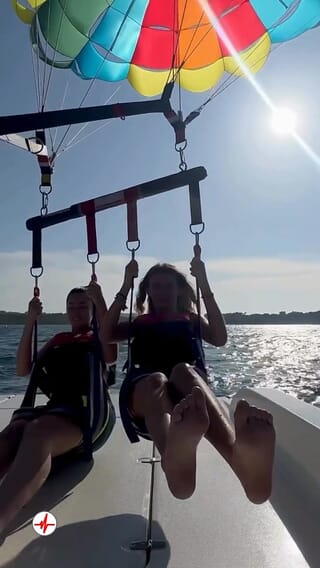 Vol en Parachute Ascensionnel à Hyères - Presqu'Île de Giens