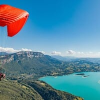 avis Vol en Parapente au dessus du Lac d'Aiguebelette