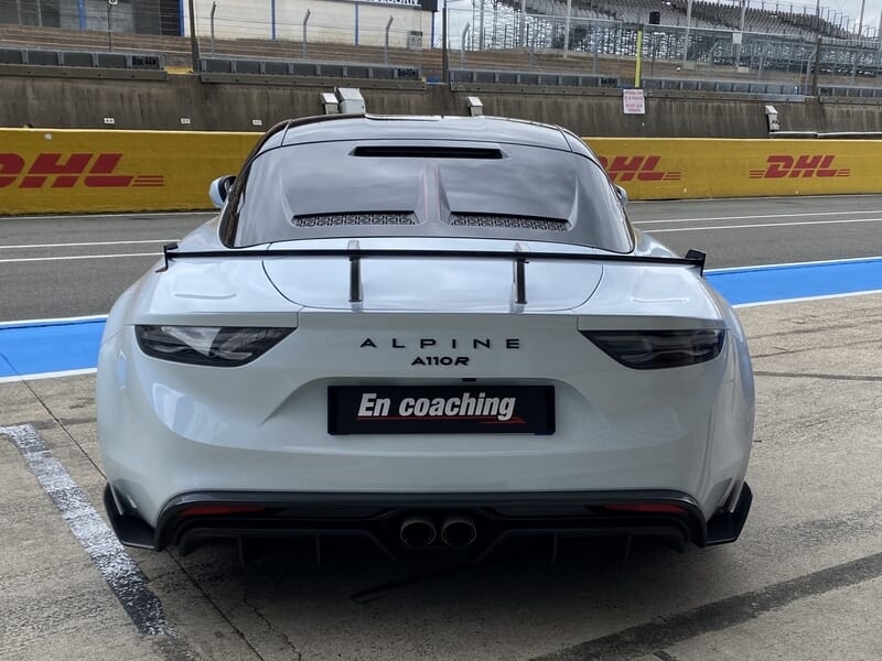 Vue arrière Alpine A110R