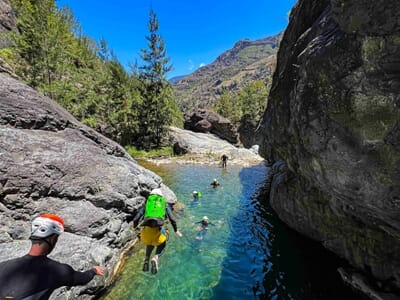 Canyoning dans le Cirque de Salazie à La Réunion