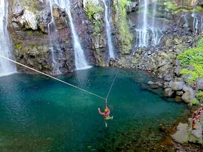 Canyoning près de Saint-Benoît à La Réunion