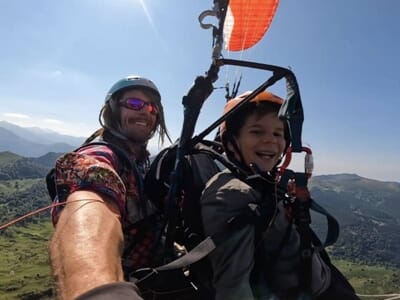 Baptême en Parapente près de Foix en Ariège