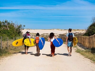 Séjour Surf en Cottage 4* à Biscarrosse - 6 nuits en Surfcamp