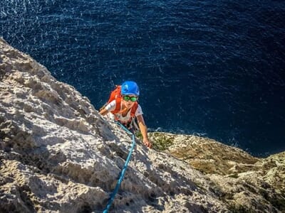 Escalade en Grande Voie dans les Calanques de Marseille