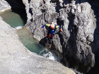 Canyoning près de Digne-les-Bains - Le Ravin du Vabre