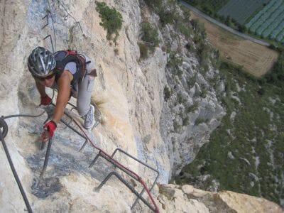 Via Ferrata de la Falaise de Meichira près de Digne-les-Bains