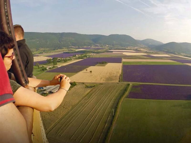 Vol en Montgolfière à Forcalquier - Survol du Luberon