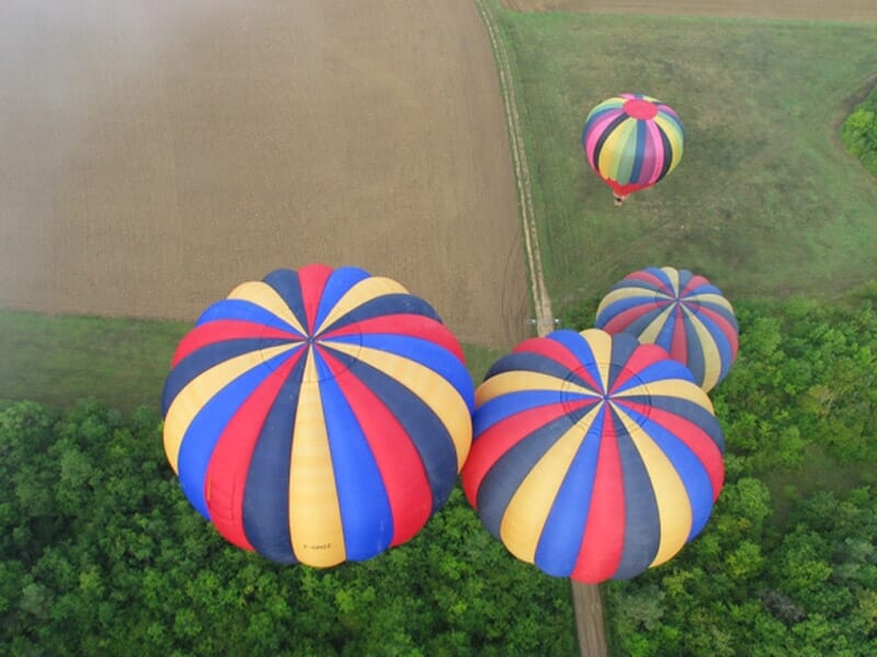 Vol en Montgolfière à Forcalquier - Survol du Luberon