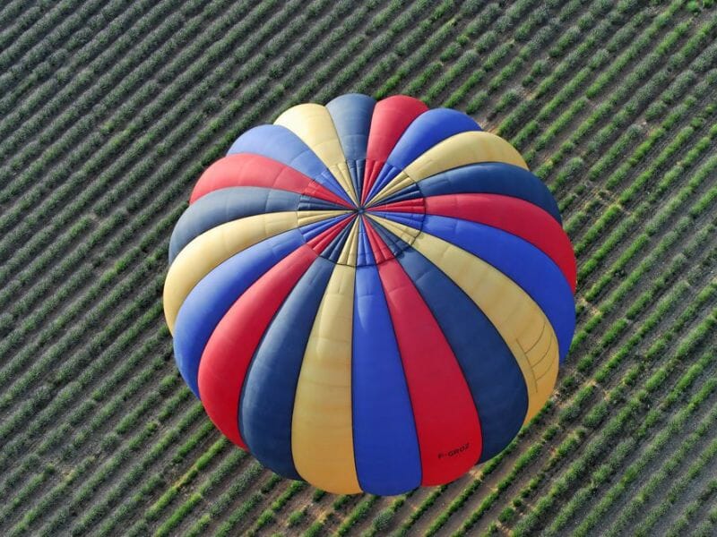 Vol en Montgolfière à Forcalquier - Survol du Luberon