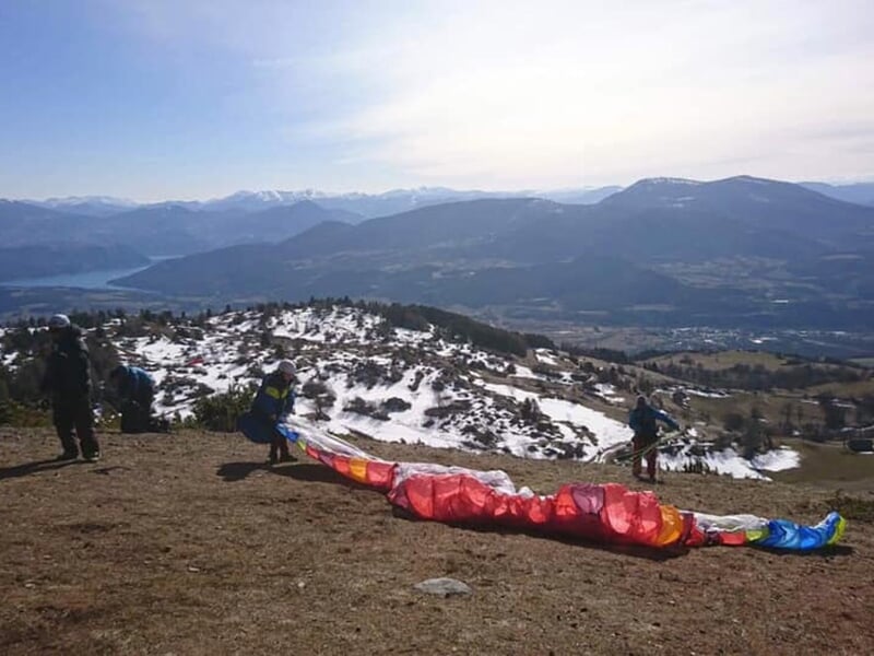 Baptême de Parapente près d'Embrun