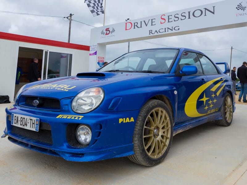 Baptême Passager à bord de la Subaru Impreza près de Bourges