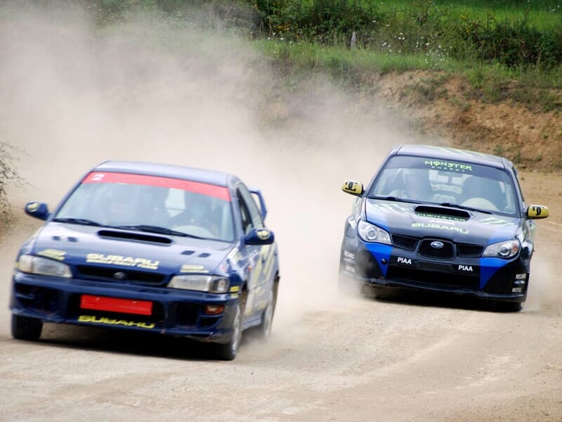 Coaching personnalisé sur Subaru Impreza Groupe A 400 ch - Circuit d'Aydie