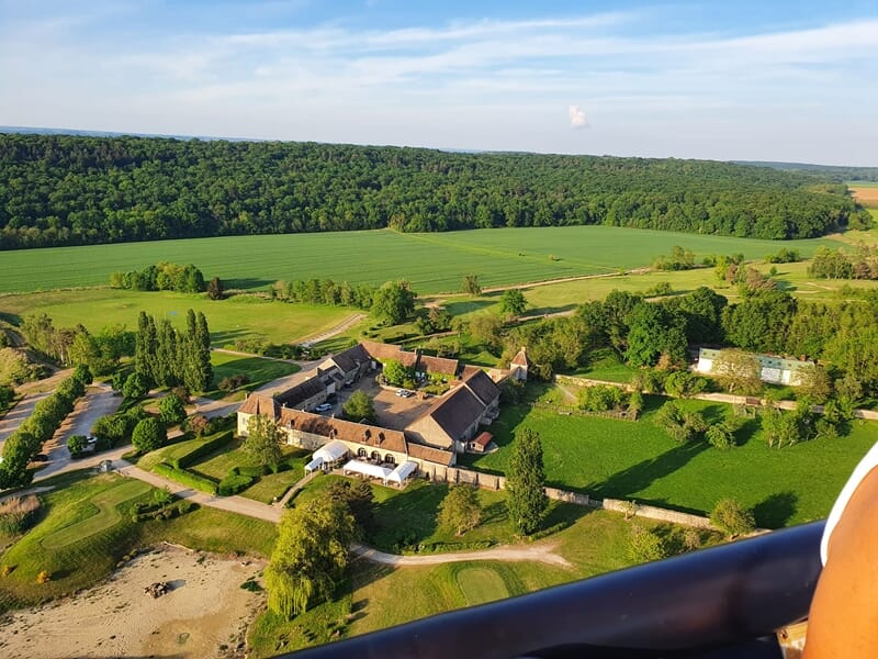 Vol en Montgolfière près de Fontainebleau - Château de Fontainebleau