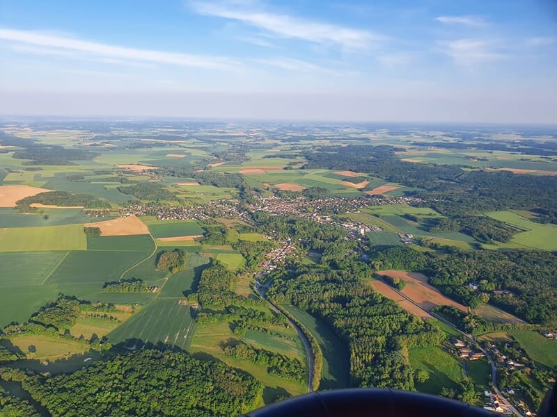 Vol en Montgolfière près de Fontainebleau - Château de Fontainebleau