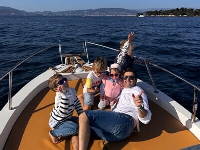 Balade en Bateau dans la Baie d'Agay