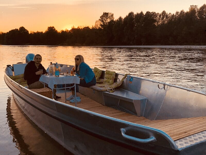 Balade en Bateau près de Blois - Repas Croisière sur la Loire