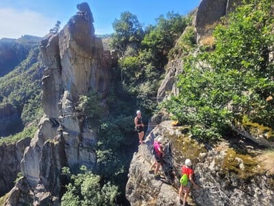 Via Ferrata aux Gorges du Chassezac