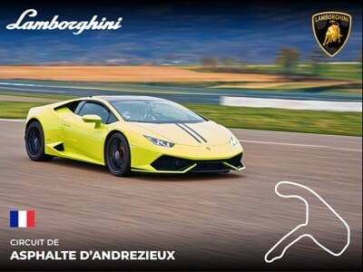 Stage Pilotage Lamborghini - Circuit Asphalte d'Andrézieux