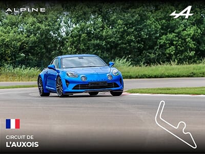coffret cadeau 100% Pilotage GT Premium Alpine A110<br/>Circuit de l'Auxois