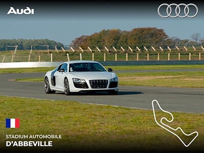 coffret cadeau 100% Pilotage GT Premium Audi R8V10<br/>Stadium Automobile d'Abbeville