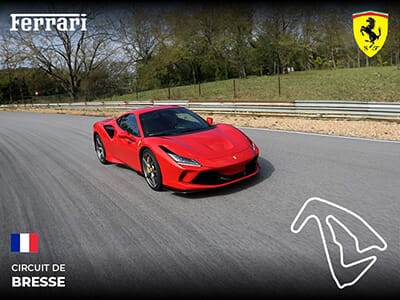 Stage pilotage Ferrari - Circuit de Bresse