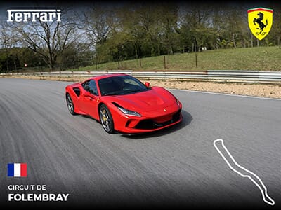 Stage pilotage Ferrari - Circuit de Folembray