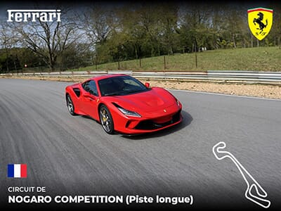 Stage pilotage Ferrari - Circuit de Nogaro Compétition (Piste Longue)