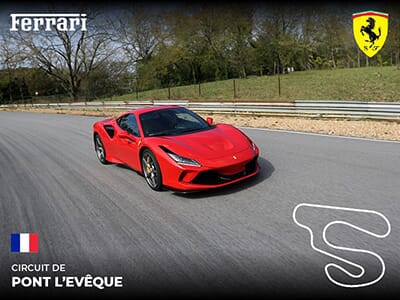 Stage pilotage Ferrari - Circuit de Pont-l'Evêque