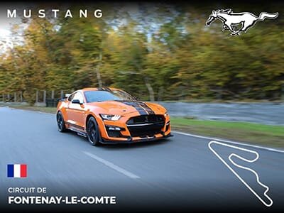 Stage pilotage Mustang - Circuit de Fontenay-le-Comte