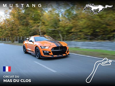 Stage pilotage Mustang - Circuit du Mas du Clos