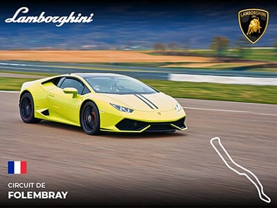 Stage pilotage Lamborghini - Circuit de Folembray