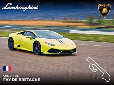 Stage pilotage Lamborghini - Circuit de Fay de Bretagne