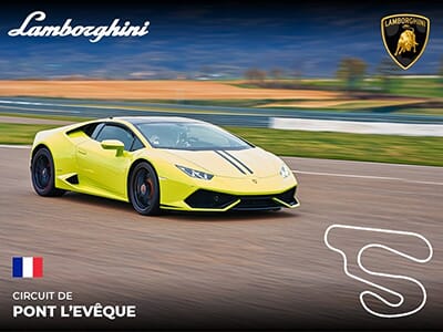 Stage pilotage Lamborghini - Circuit de Pont-l'Evêque