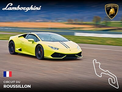 Stage pilotage Lamborghini - Circuit du Roussillon