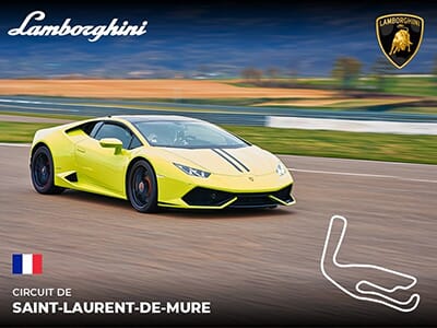 Stage pilotage Lamborghini - Circuit de Saint-Laurent-de-Mure