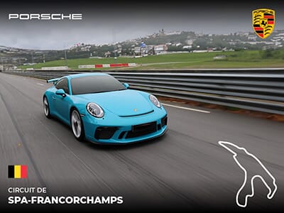 Stage pilotage Porsche - Circuit de Spa-Francorchamps