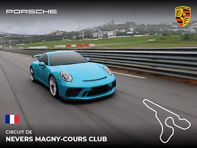 coffret cadeau 100% Pilotage GT Prestige Porsche Cayman S 718<br/>Circuit de Nevers Magny-Cours Club