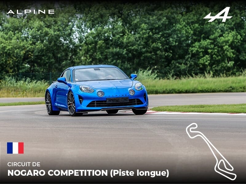 Stage pilotage Alpine - Circuit de Nogaro Compétition (Piste Longue)