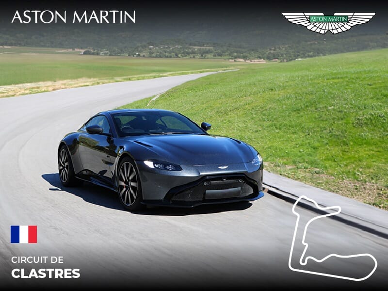 Stage pilotage Aston Martin - Circuit de Clastres