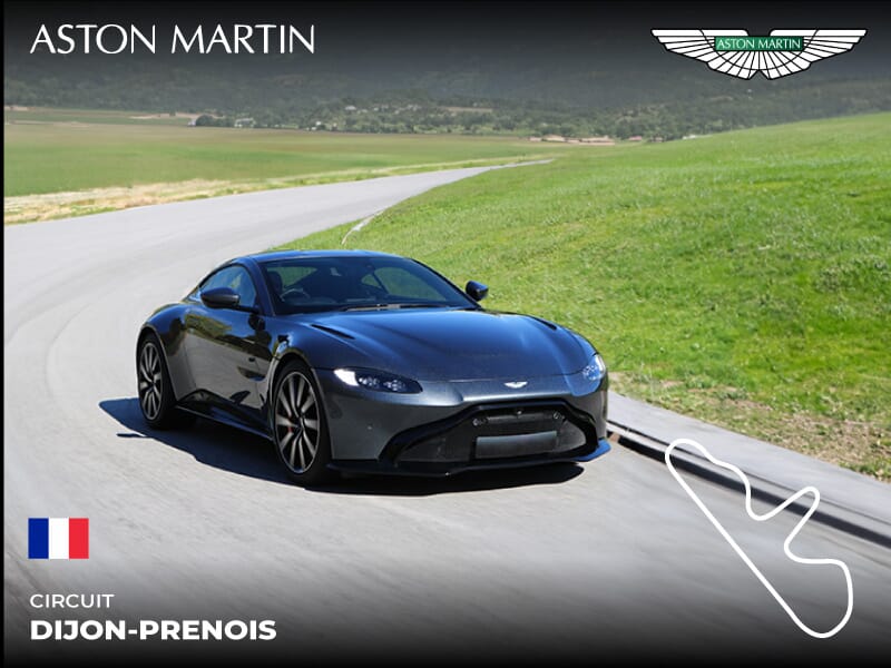 Stage Pilotage Aston Martin sur le Circuit Dijon-Prenois