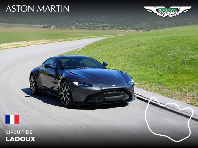 Stage pilotage Aston Martin - Circuit de Ladoux