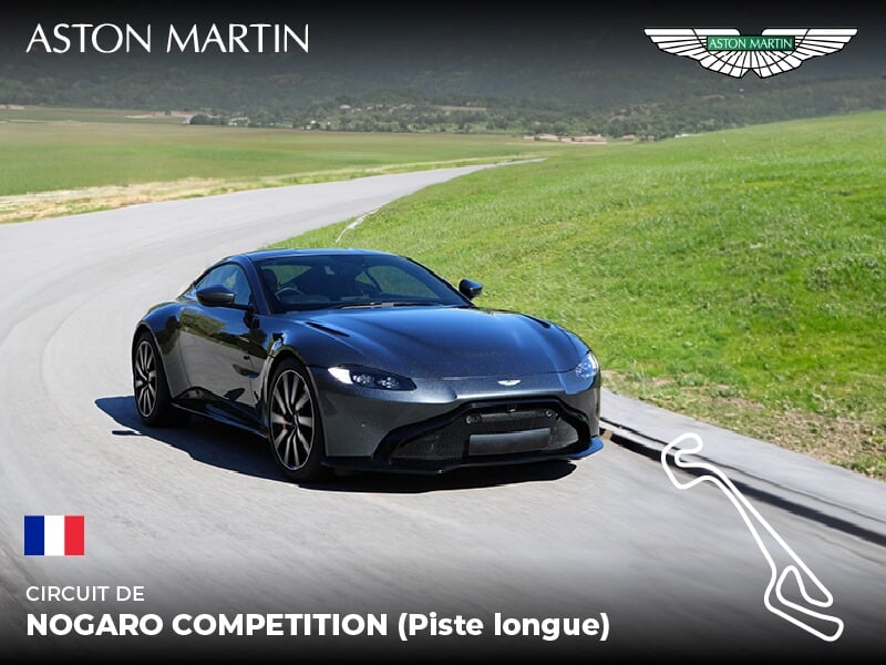 Stage pilotage Aston Martin - Circuit de Nogaro Compétition (Piste Longue)