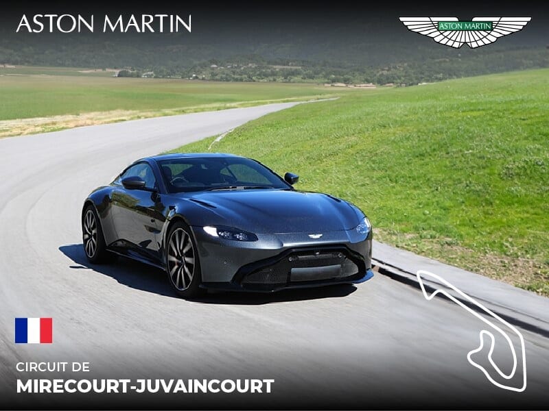 Stage pilotage Aston Martin - Circuit de Mirecourt - Juvaincourt