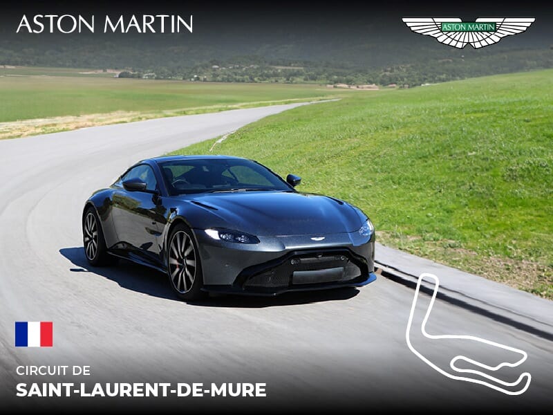 Stage pilotage Aston Martin - Circuit de Saint-Laurent-de-Mure