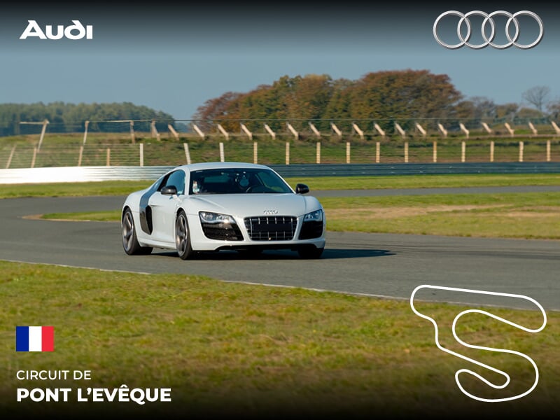 Stage pilotage Audi sur le Circuit de Pont-l'Evêque