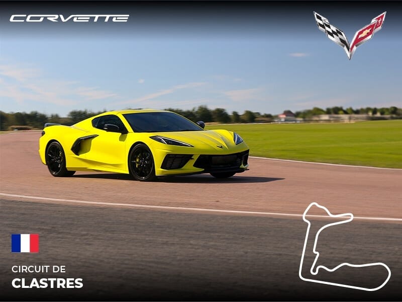 Stage pilotage Corvette - Circuit de Clastres