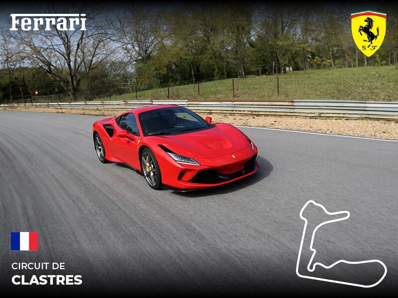 Stage pilotage Ferrari - Circuit de Clastres