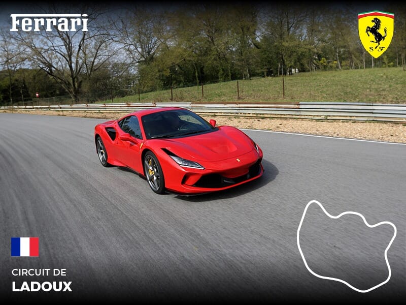 Stage pilotage Ferrari - Circuit de Ladoux